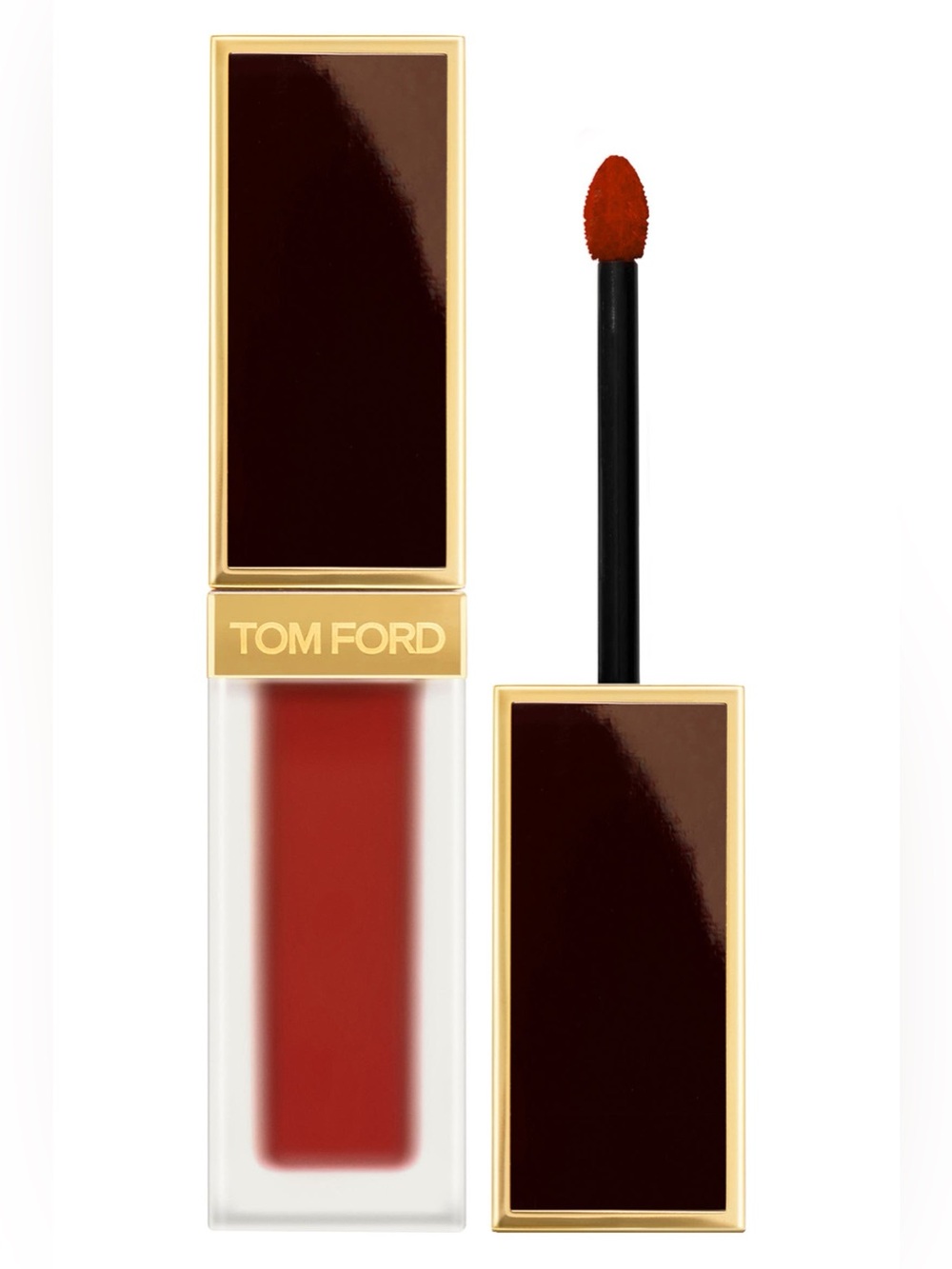 Tom Ford Liquid Lip Luxe Matte Lipstick in shade 123 Devoted